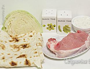 Шаурма со свининой в домашних условиях рецепт с фото пошагово Как сделать шаурму со свининой